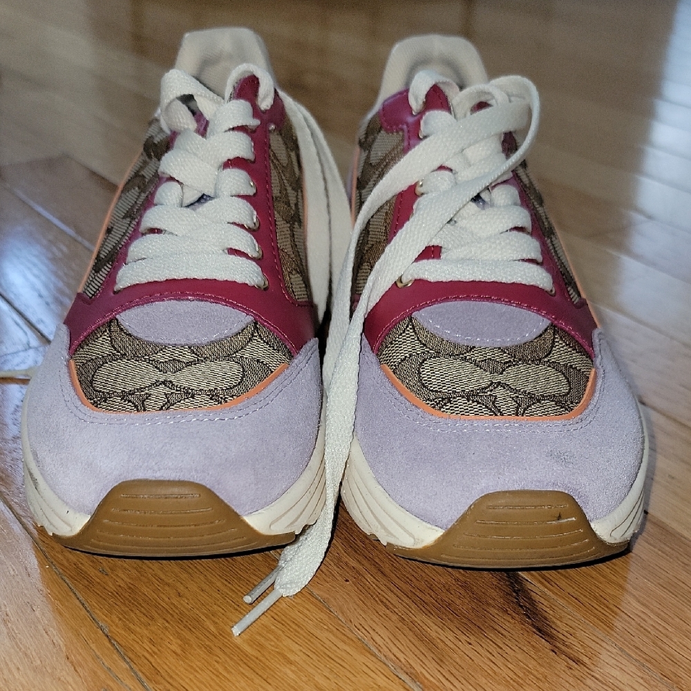 Stylish Coach Multicolor Sneakers